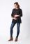 Preview: Tired Matetnity and Nursing Shirt with 3/4 Length Sleeves black