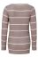 Preview: Ecovero Lounge Maternity and Nursing Shirt with Stripes taupe