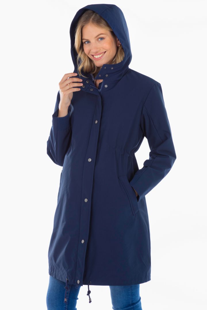 3 in 1 Umstandsparka und Tragejacke navy