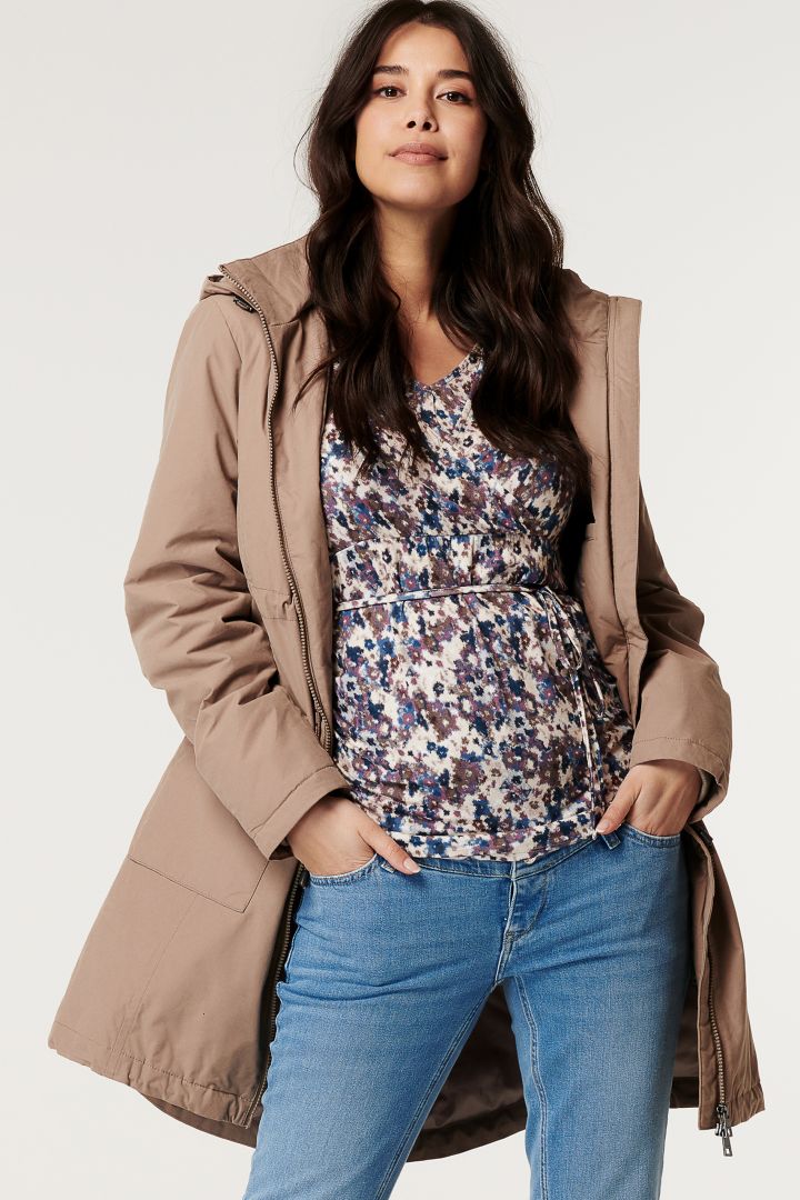 3 in 1 Umstandsjacke und Tragejacke