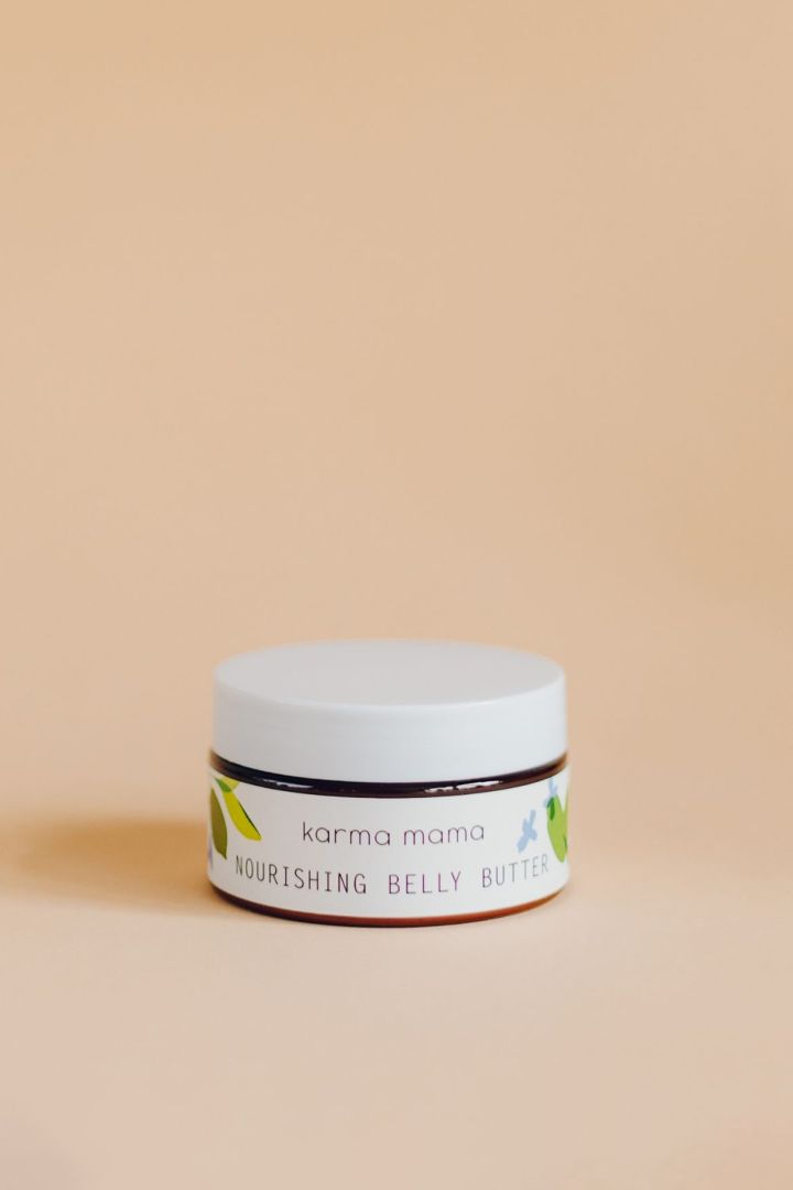 Mama Pflegende Babybauch Butter