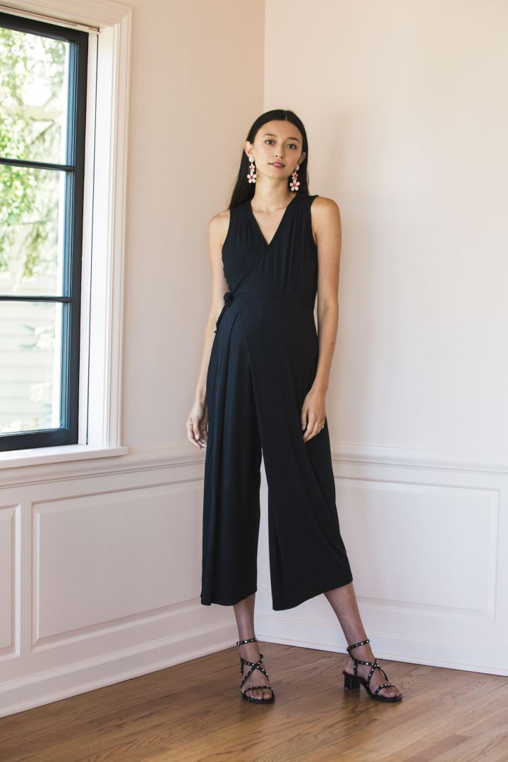 Umstands- und Still-Jumpsuit aus Bambus-Viskose