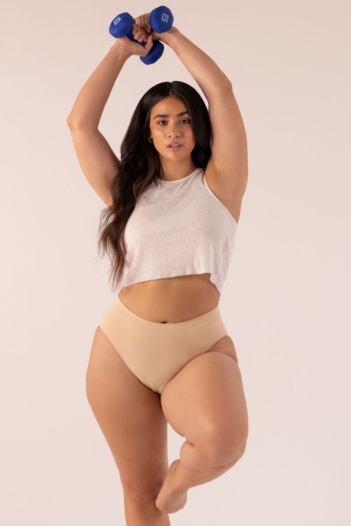 Eco High Rise Seamless Panty elfenbein