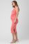 Vorschau: Ribbed Midi Umstandskleid koralle