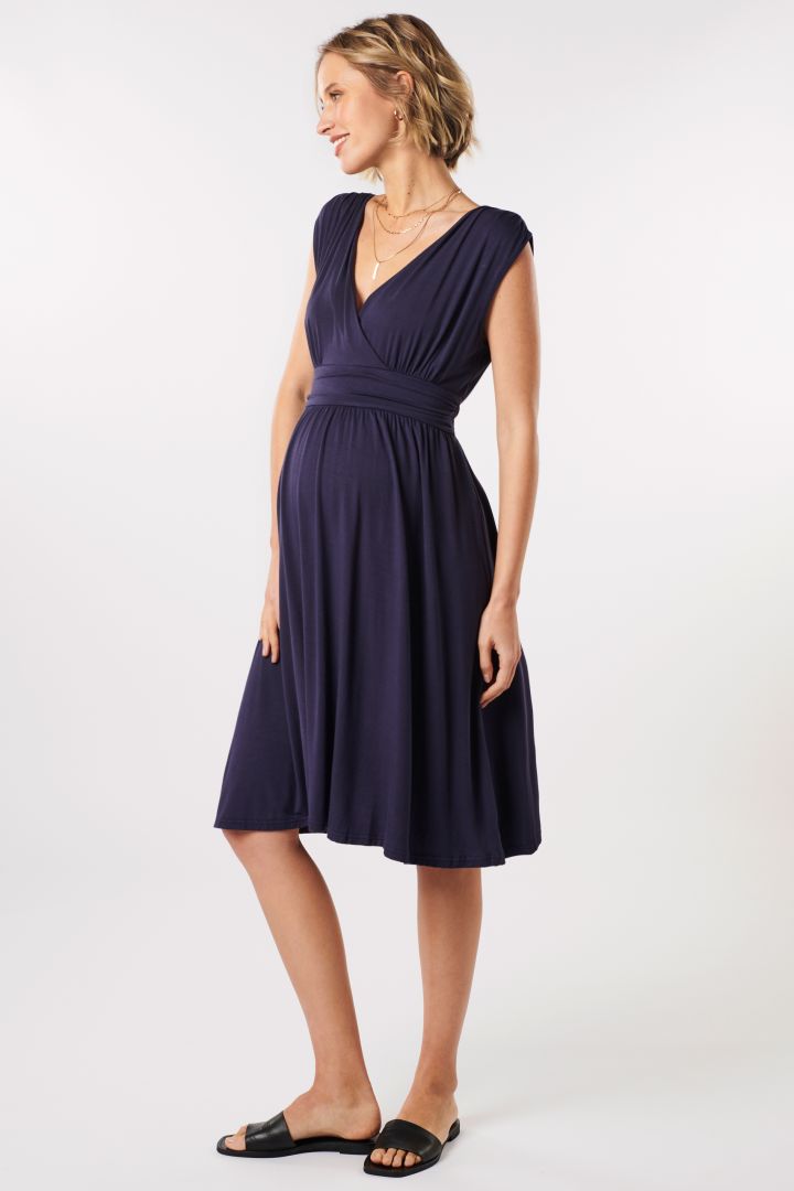 Umstands- und Stillkleid navy
