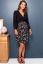 Vorschau: Umstands- und Stillkleid in Wickeloptik mit Blumen Print
