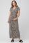 Vorschau: Maxi Umstands- und Stillkleid mit Leoprint