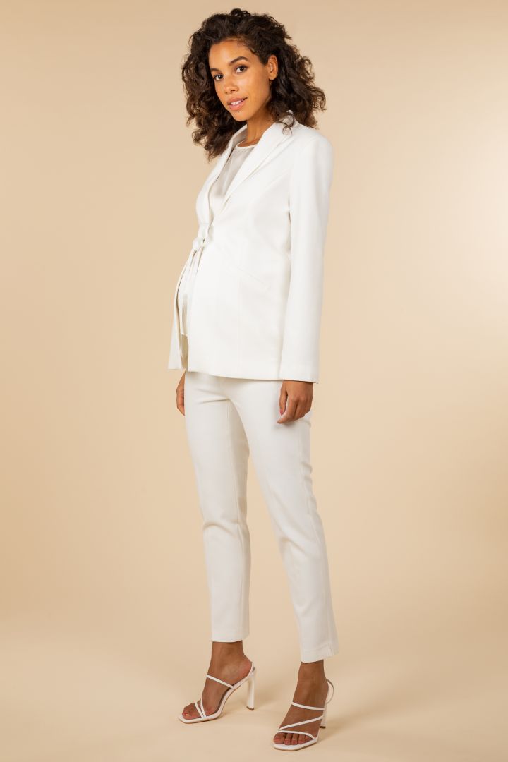 Umstandshose mit Bügelfalte