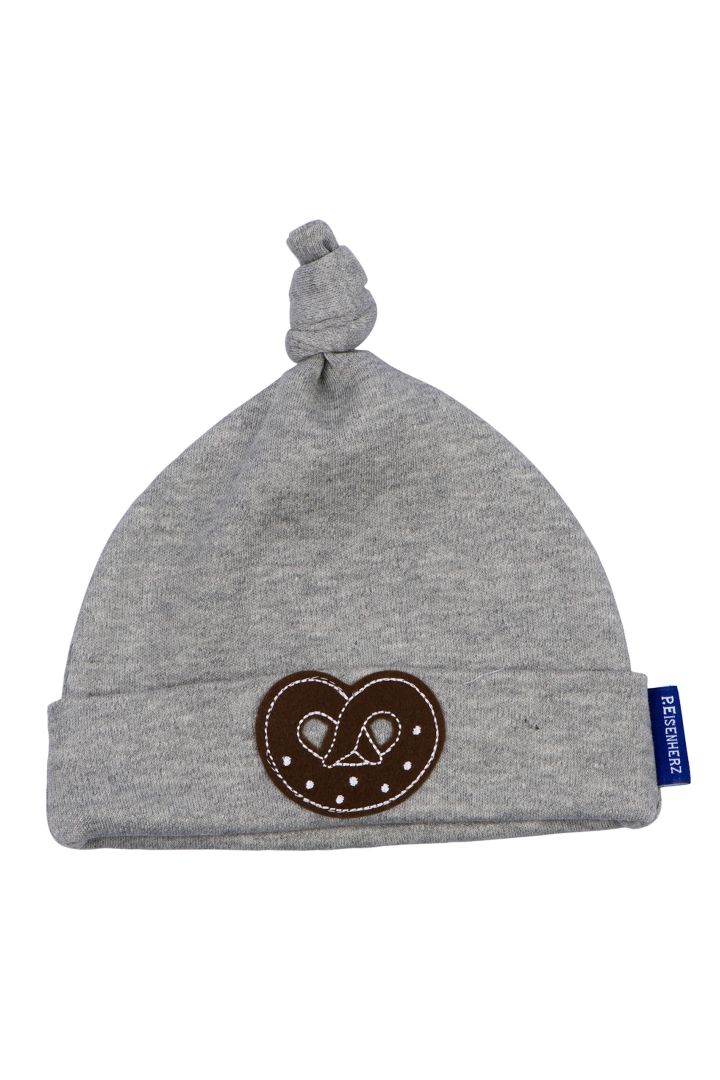 Traditional baby's pretzel cap