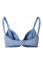 Preview: Cotton Nursing Bra with Form Cups and Bow blue