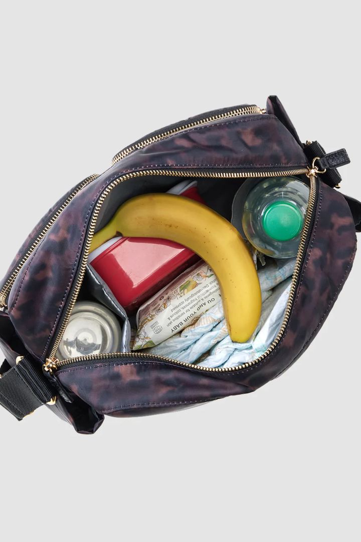 Storksak 2 in 1 Kinderwagen Organizer und Schultertsche mit Leoprint