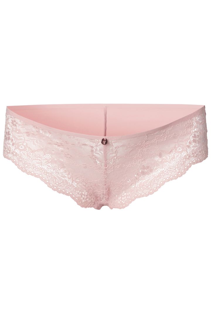 Umstandsslip aus Spitze mauve