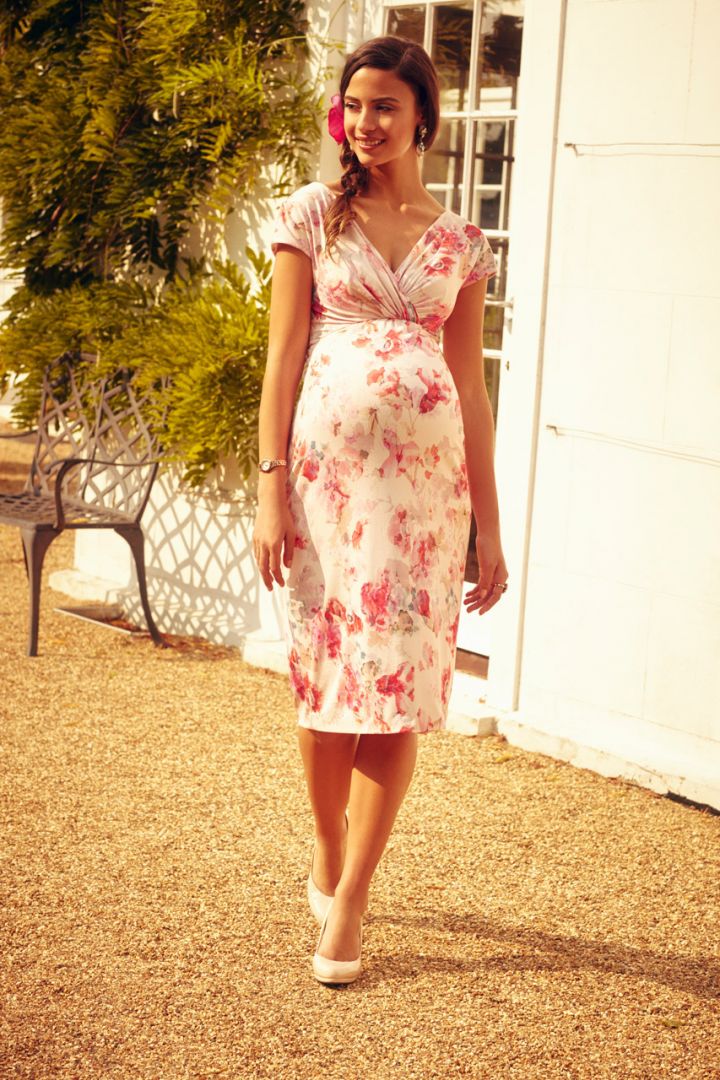 English Rose maternity shift dress