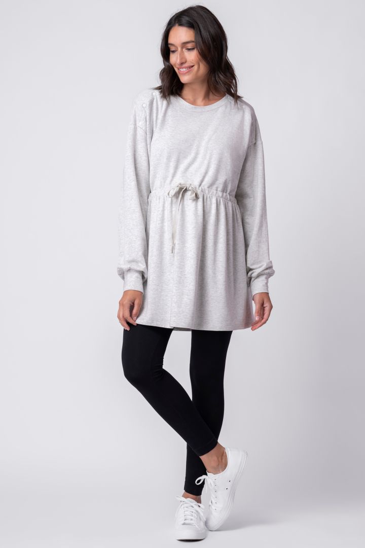 Drawstring Maternity and Nursing Tunic