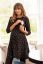 Preview: Maternity and Nursing Dress with Dots black/white