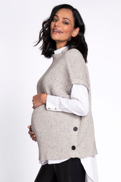 Rippstrick Umstands- und Still-Pullunder