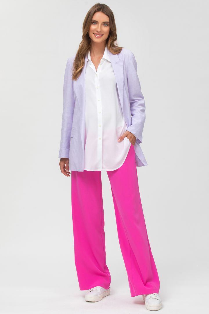 Wide Leg Umstandshose pink