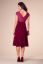 Preview: Maternity Dress with Cache Coeur Neckline berry