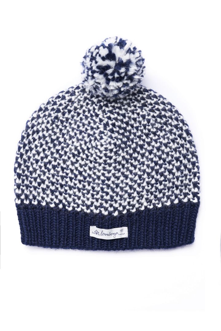 Bobble Hat with Merino Wool