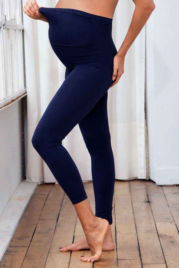 Seamless Umstandsleggings navy