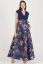 Vorschau: Maxi Umstands- und Stillkleid mit Satinrock navy