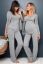 Preview: Maternity and Nursing Homewear 3 Pcs-Set grey