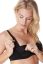 Preview: Keyhole Nursing Bra with Form Cups black