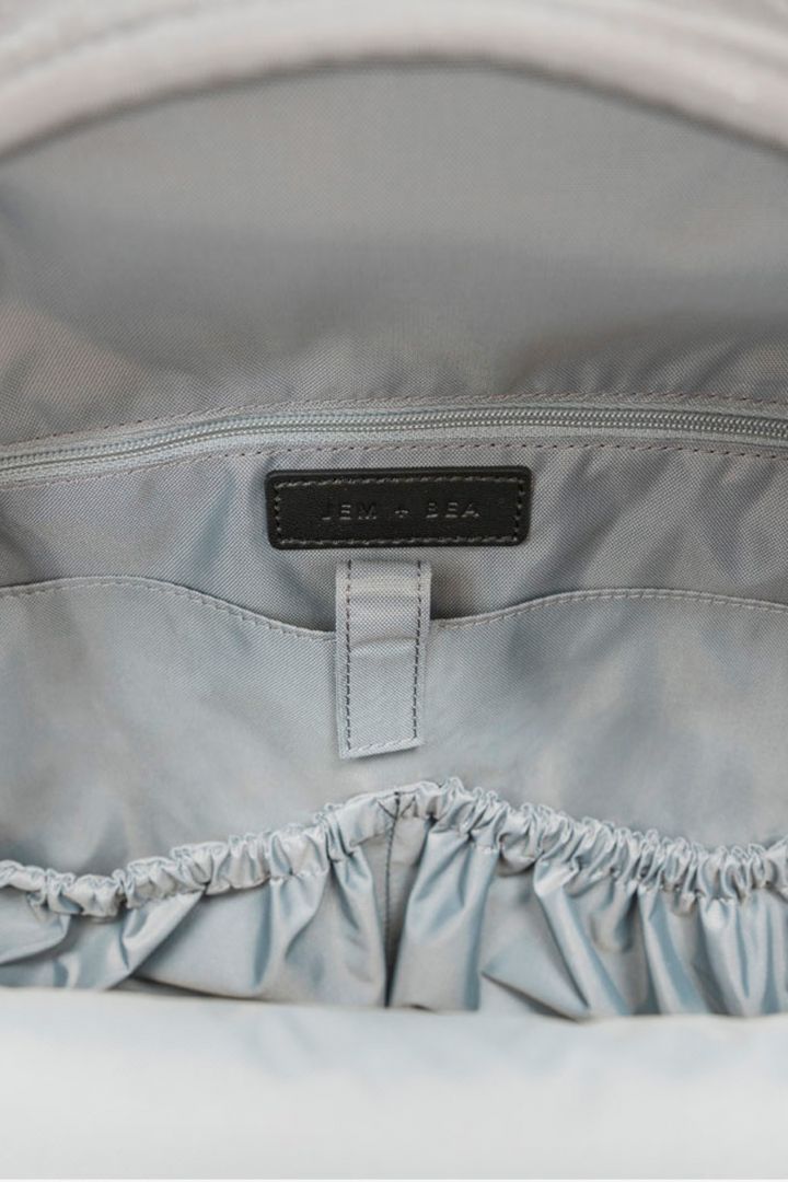 Wickelrucksack Eco aus recyceltem Nylon schwarz