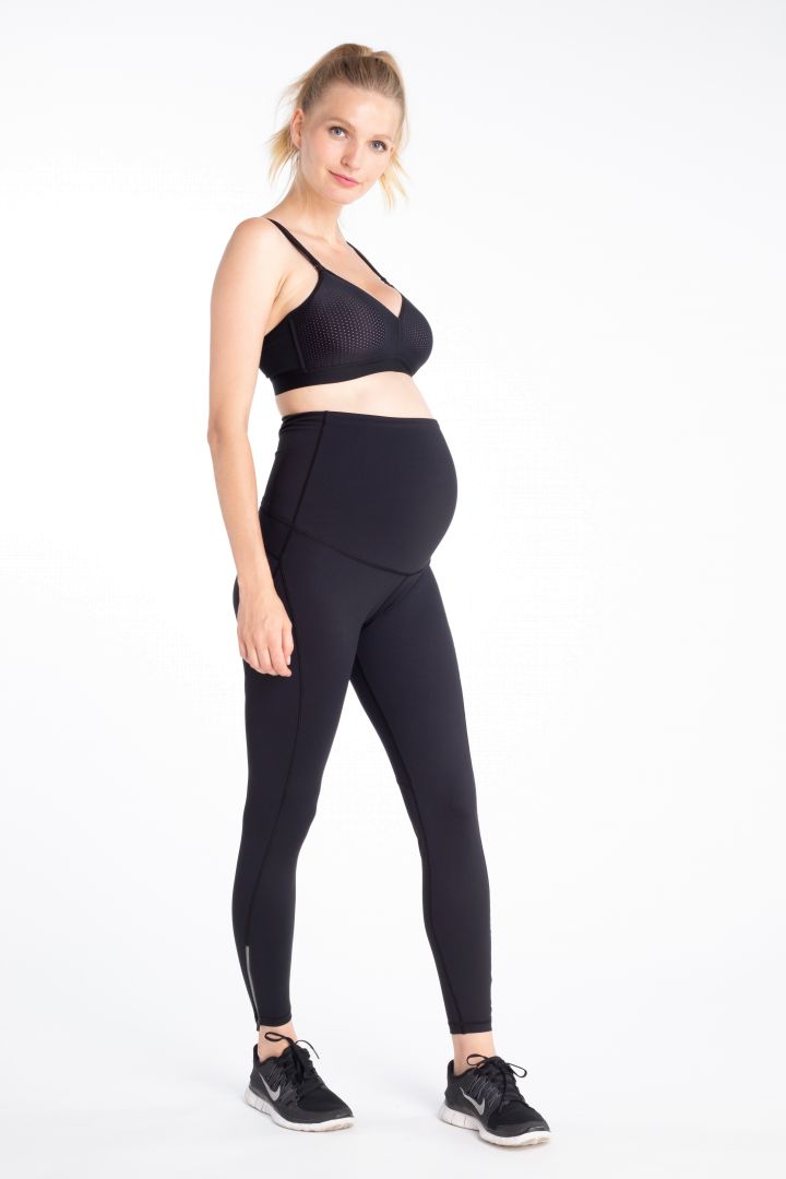 Sport Umstandsleggings mit Bauch Support