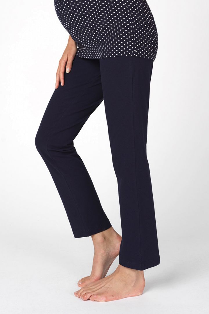 Maternity pyjama/lounge trousers made of organic cotton