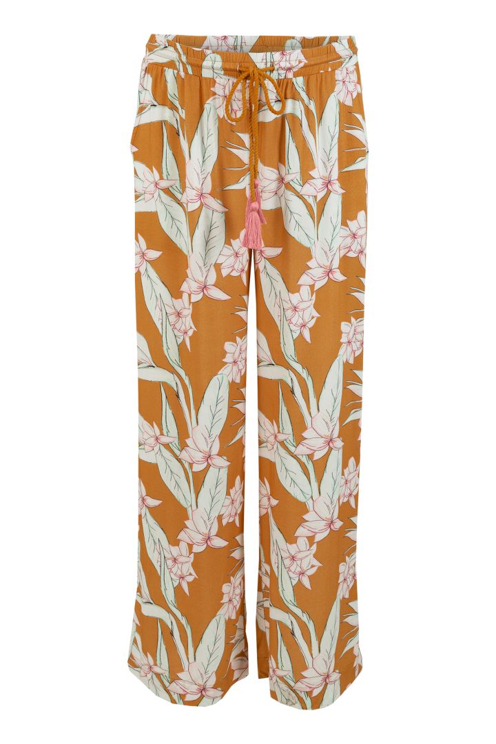 Umstandshose mit Blumen Print