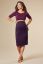 Vorschau: Shift Umstandskleid lila