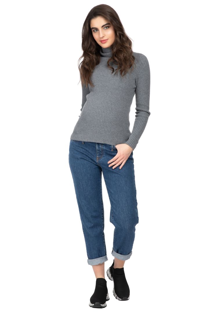 Crop Maternity Jeans Eighty wash