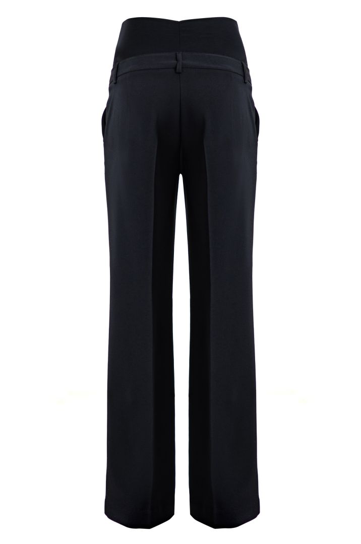 Umstandshose Wide Leg schwarz