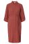 Vorschau: Musselin Umstands- und Still-Hemdblusenkleid terracotta