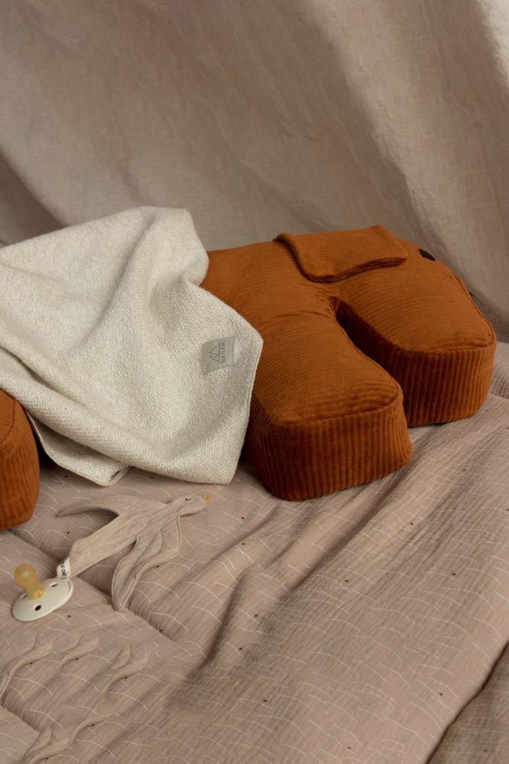 Still- und Babykissen Hund caramel