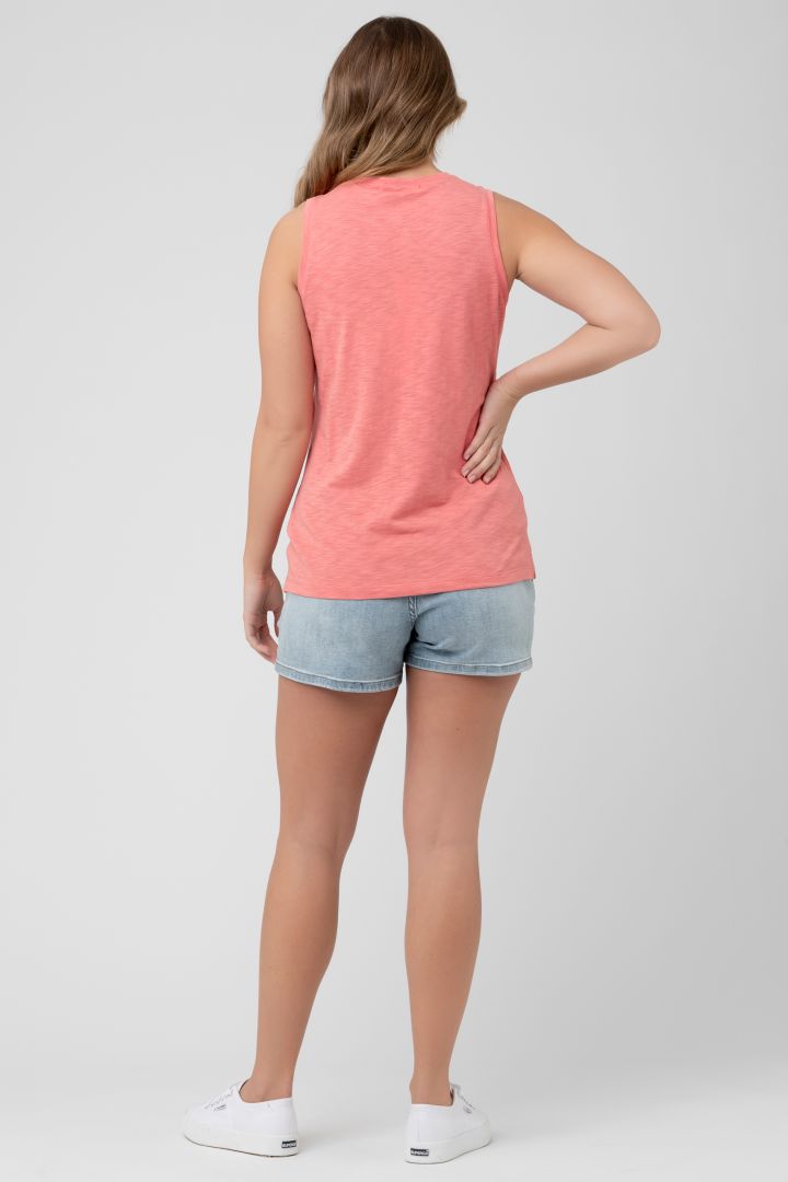 Umstands- und Still-Tanktop koralle