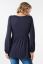 Vorschau: Umstands- und Stillshirt navy