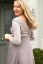 Vorschau: Festliches Umstands- und Stillkleid taupe