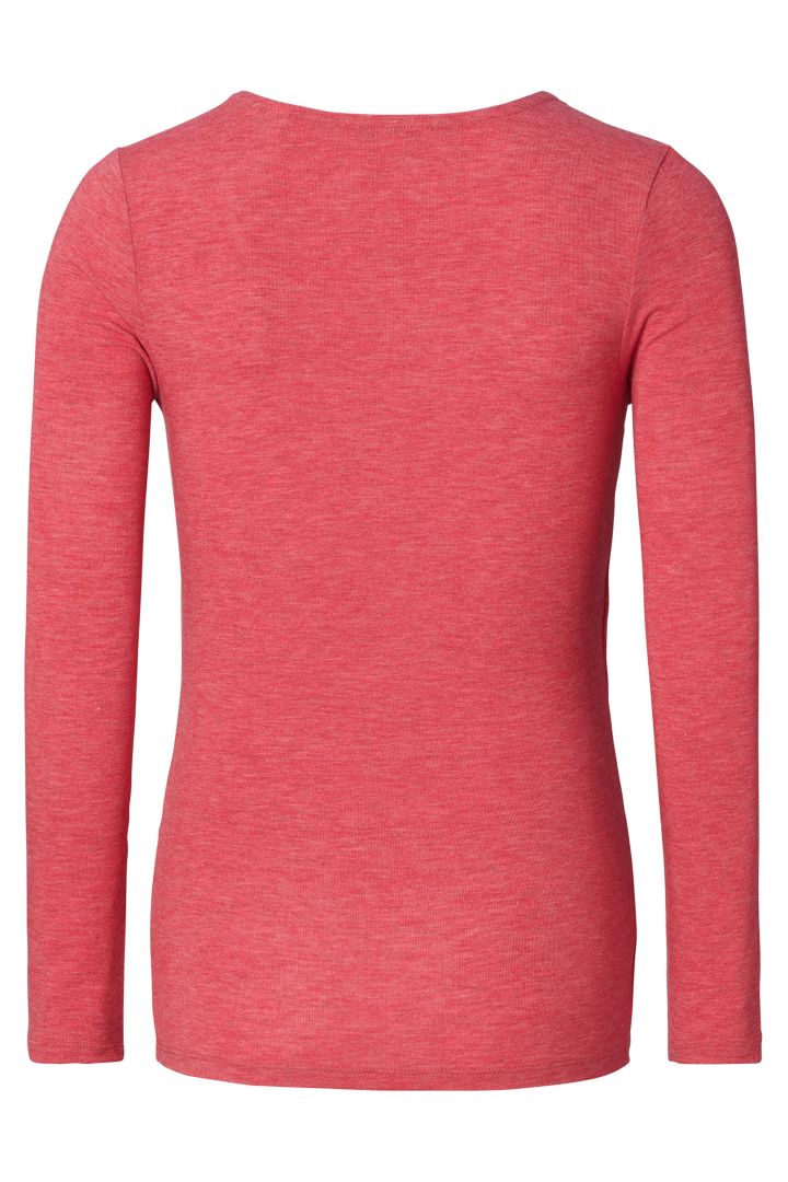 Eco Double Layer Umstands- und Stillshirt rot