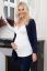Preview: Maternity Cardigan with Tie Belt navy