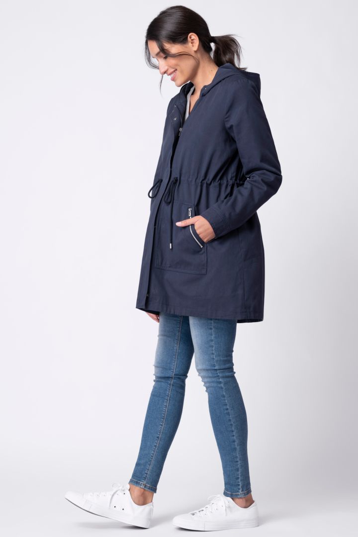 3 in 1 Utility Umstands- und Tragejacke navy