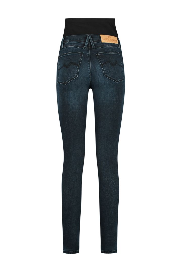 Organic Umstandsjeans Super Skinny Dark Age